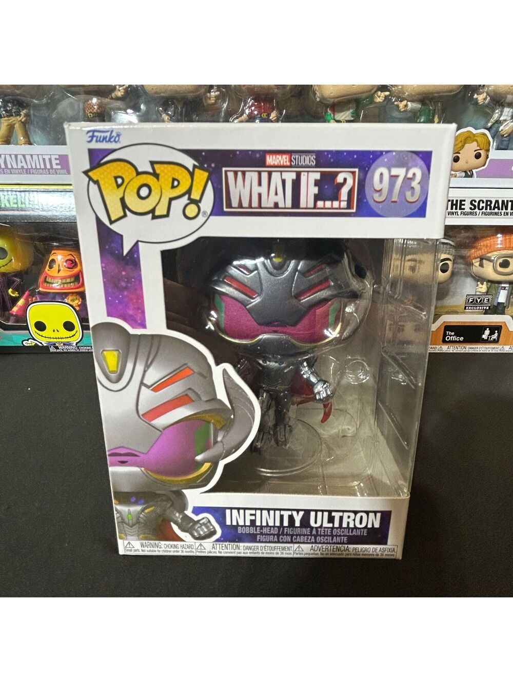 Funko Pop Marvel What If Infinity Ultron 973 Vinyl Figure Bobble-Head